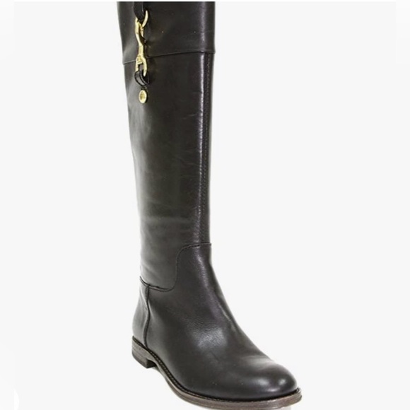 Coach Shoes - GUC Coach Martta Leather Boots Size 8